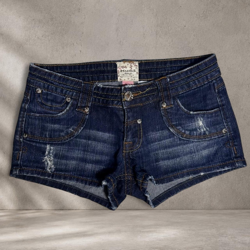 Vintage Y2K Mudd low rise denim shorts